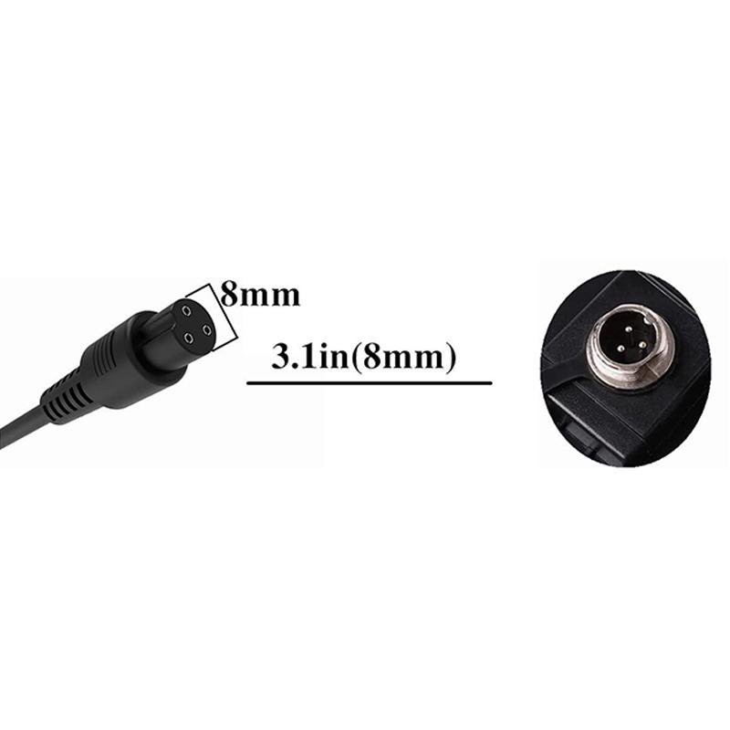 TANGSPOWER 54,6V 4A Intelligentes Ladegerät Für Kugoo C1/G2/M4 13S Li-Ionen-Akkupack - Schnellladung mit Lüfter, CE/FCC/UL-zertifiziert