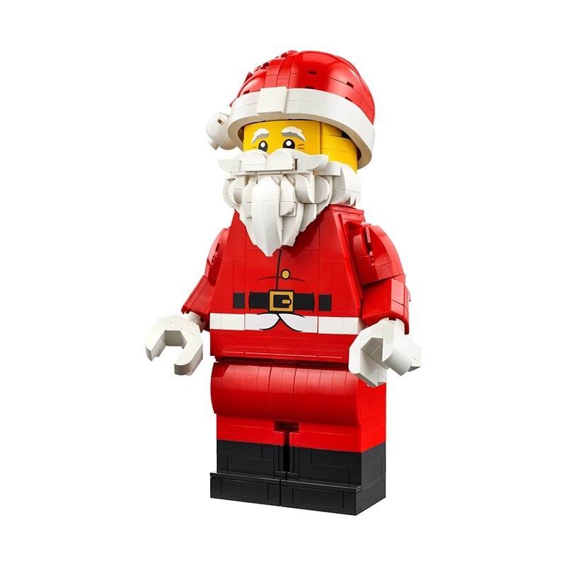 Compatible with LEGO 40820 Christmas Enlarged Version of Santa Claus Assembled Building Block Minifigure Toy