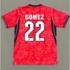 England National Team Fan Soccer Jersey Kane Away Home Striped Football Shirt Adults