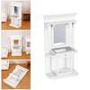 Traditional Themed White Mini Dresser 1/12 Scale Ideal For Small Room Arrangement