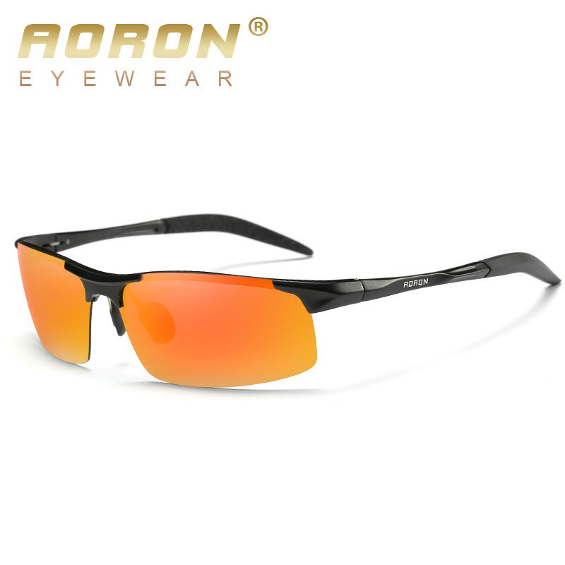 aoron Aluminium Polarisierte Sonnenbrille Damen Herren Fahrbrille Brillen Blendschutz Sonnenbrille