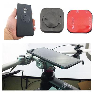 "Soporte para teléfono de bicicleta con adhesivo en la parte posterior, compatible con la base del medidor de código Bairui Tengjiaming"