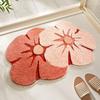 Irregular Tufted 3D Moss Forest Bedroom Rug Green Plant Flower Door Bedside Mat Fluffy Foot Carpet Floor Pad Home Room Decor