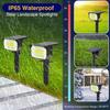 Outdoor Solar Spot Lights 72 LED 3 Lighting Modes 2 In 1 Solar Landscape Lights IP65 Waterproof Garden Light For Yard Lighting