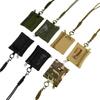 New Oxford Coin Purse Zipper Mini Key Case With Neck Rope Wallet Outdoor Cycling
