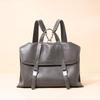 Yousong Gleiches Leder Rucksack Damen Retro Kristall Pflanzlich gegerbtes Rindsleder Tragbar Schulter Damen Tasche