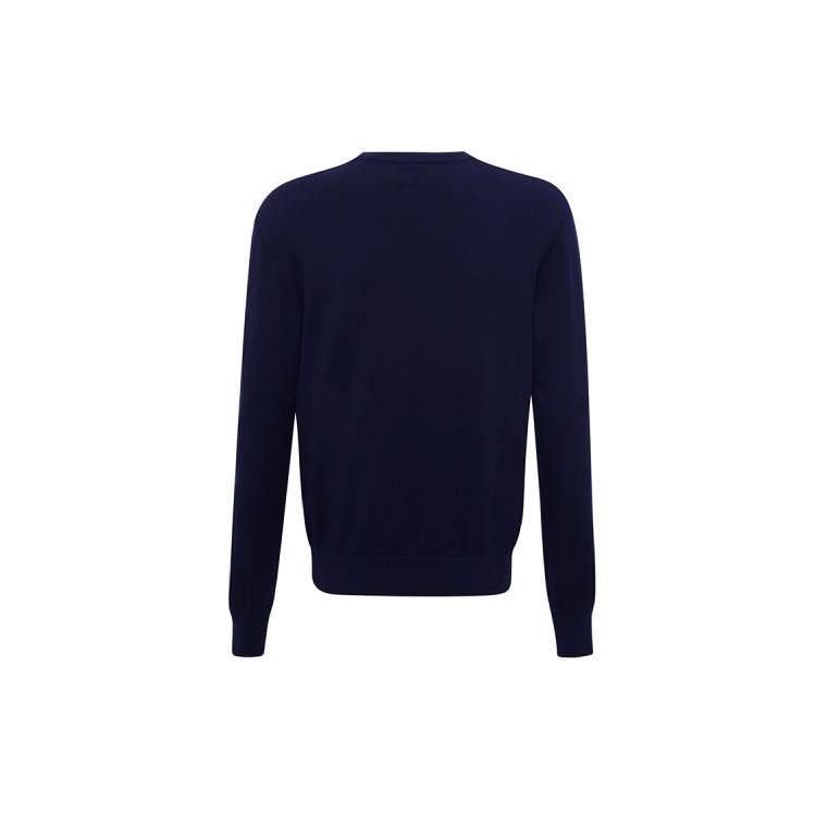 Emporio Armani Fitted Knitwear Men's Blue 8N1MA-11MPQ-Z924