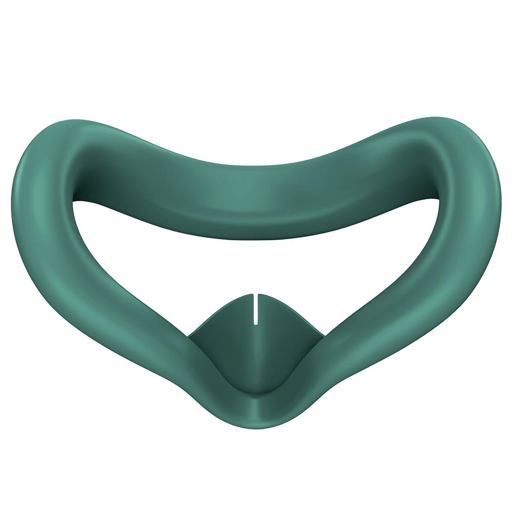 Silicone VR Face Cover with Anti-Leakage Nose Pad VR Silicone Mask Cover Face Cushion Pad Replacement for Meta Quest 3S