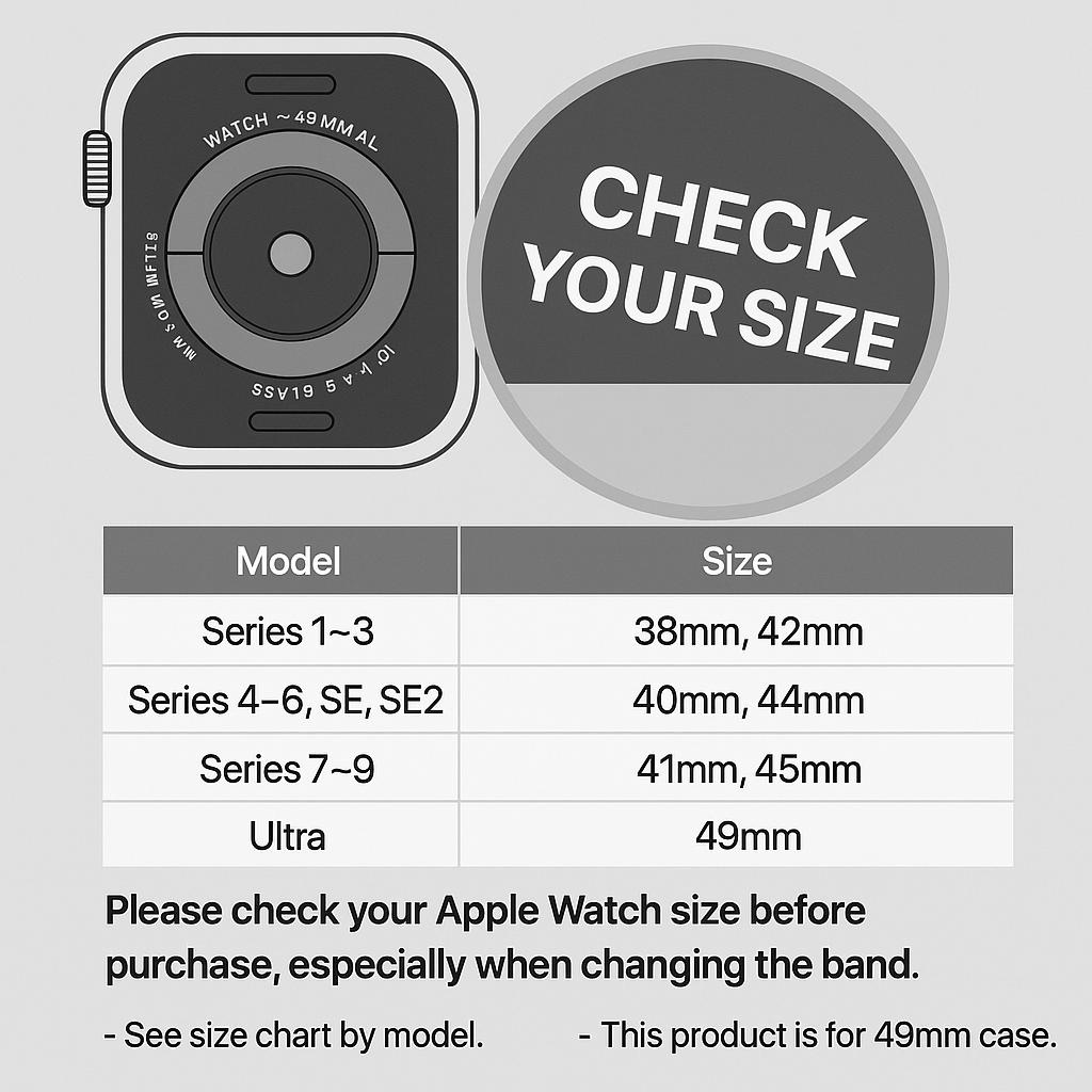 The Ultimate Protection: Apple Watch 49mm PC Clear Case