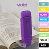 USB Mini Eye-Care Foldable Clip-On Reading Light Portable Book Lamp for Students Compact Travel Adjustable Desk Lamp