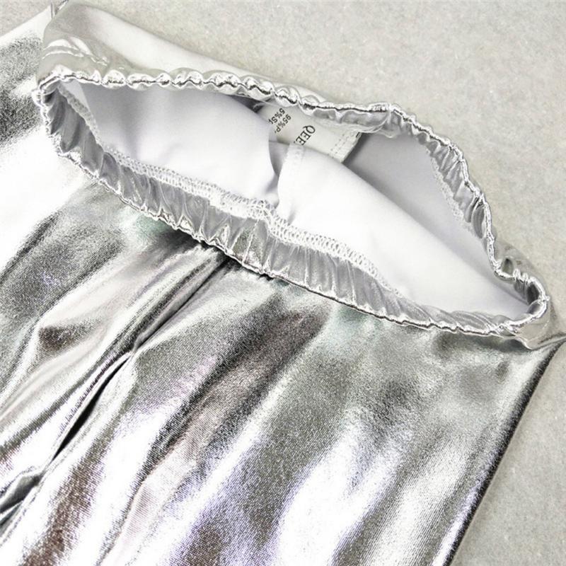 Barnebukser Skinnende Gull Og Sølv Bukser Barnebukser