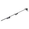 24in Drop Rod Heavy Duty Steel Rustproof Multifuntional Ground Latch Gates Doors Stopper for Large Door Wooden Fence