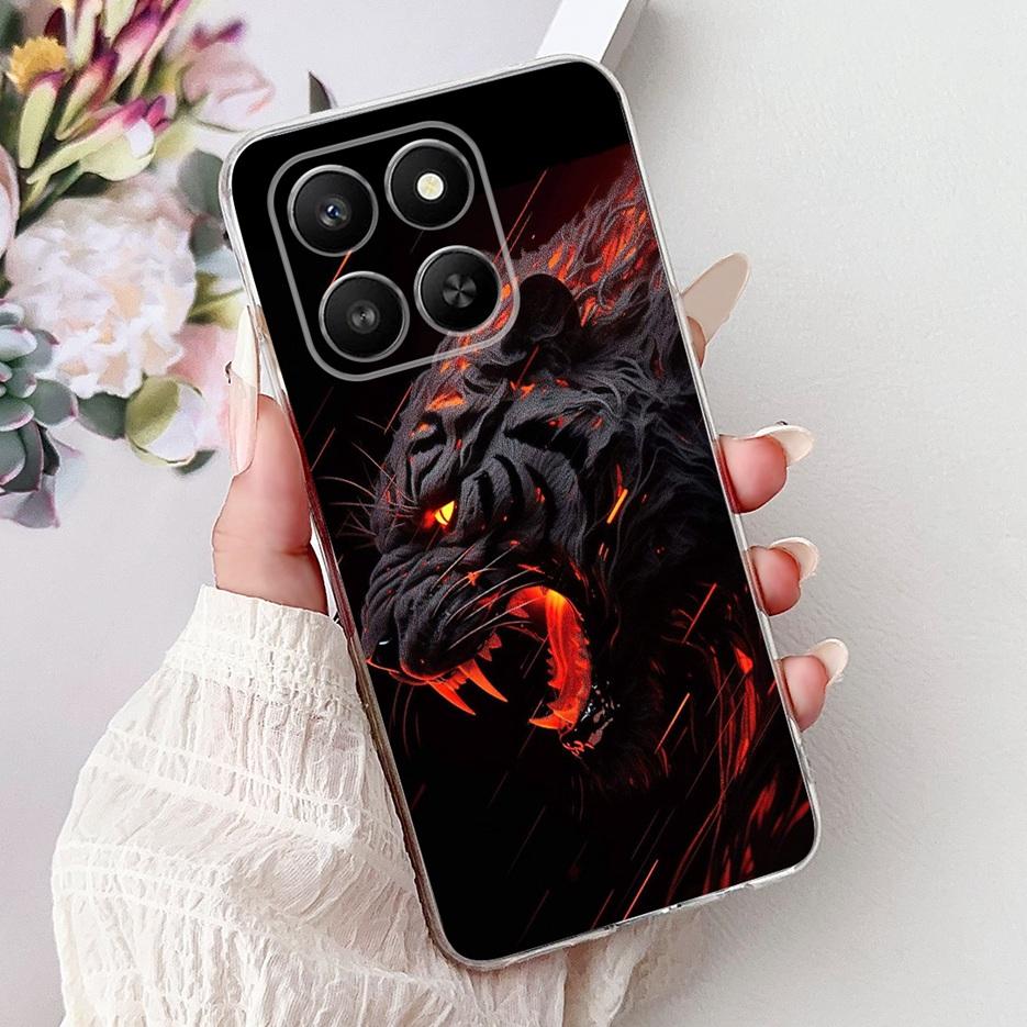 For Honor 400 Smart 5G Case LGN-NX1 Luxury Butterfly Painted Cover Soft Silicone Case For Honor X7d HonorX7d Honor400 Smart Bags