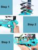 Catapult Plane Toys Sports Game Outdoor Garden Child Airplane Launcher Bubble Catapult Slingshoot Plane Toy Antistress Fidget Toys