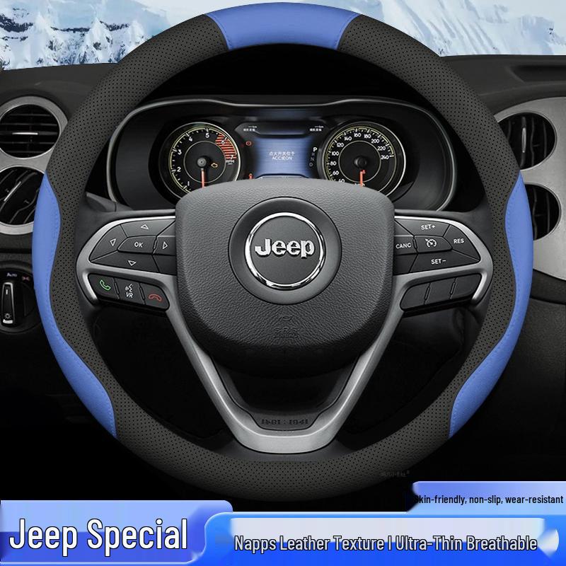 Lenkradgriffabdeckung für Jeep Compass, Renegade, Commander und Cherokee.