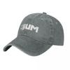 Chris Bumstead CBUMS Denim Baseball Cap Vintage Lovers Hiking Fishing Hippe Hats Summer Unisex Teens Trendy Design Baseball Caps