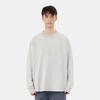 Fear of God Essentials Fall SS22 Relaxed Crewneck Sweatshirt With Flocked Logo Men Sweatshirt Light-Oatmeal FOG-SS22-340