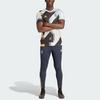 Adidas Geometric Pattern Color Block Print Round Neck Short Sleeve Soccer Jersey Men Tops Multicolor IB0877