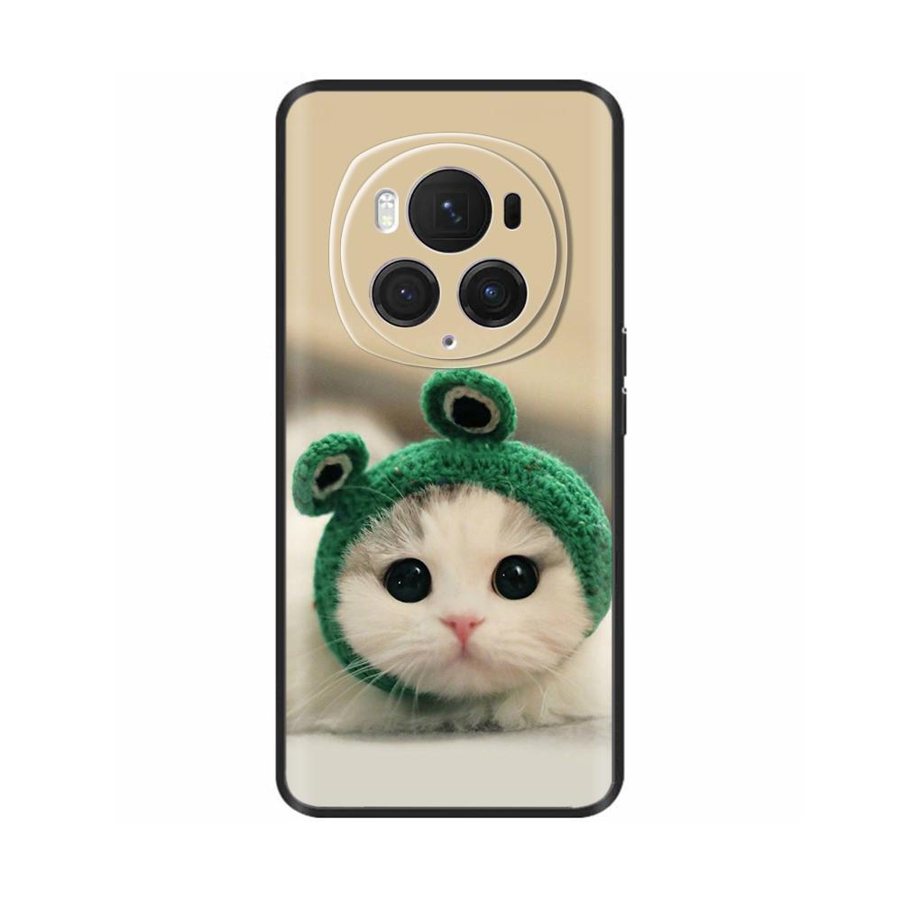 For Honor Magic6 Pro 5G Case For Huawei Honor Magic 6 5G Creative Soft Liquid Silicone Protection Phone Cover for Magic 6 pro