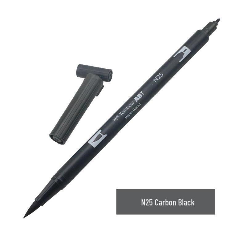 Tombow ABT Warm Color Double-Ended Watercolor Brush Pen for Students