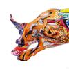 Resin Bull Sculpture Set for Home Decor