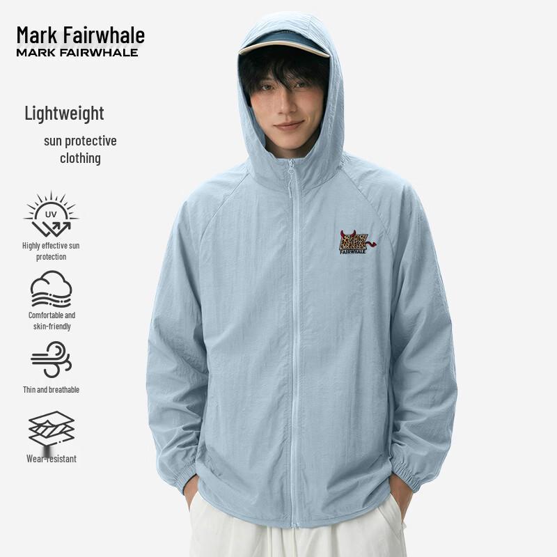 Mark Fairwhale Men's UPF40+ Ice Silk Sun Protection Hoodie