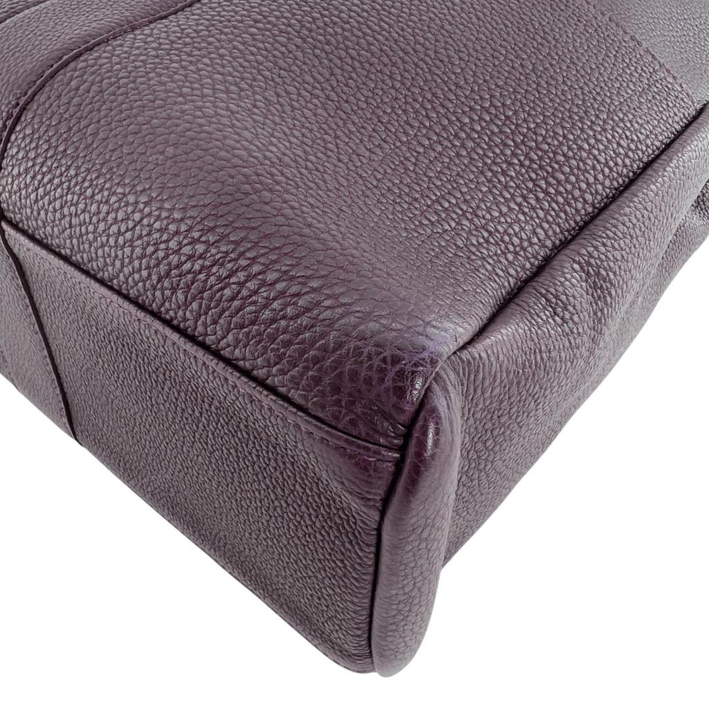 Hermes Fool ToeMM Tote Bag Leysin Purple Unisex Used