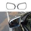Fit For Chevrolet Equinox 2018-2021 Chrome Rear View Mirror Sun Rain Guard 2PCS