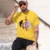 Japanese  Koi Fish  Samurai Sword Pattern d Light And Thin Unisex Tops Tees Casual d Unisex Beach tshirt  New Model