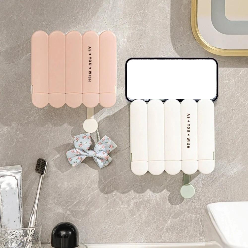 Waterproof Bathroom Soap Holder Flip Lid Soap Storage Rack Wall Mounted Soap Box  Bathroom