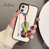 Cello Music Instrument Art Phone Case for iPhone 11 12 13 14 Pro Max Mini XR XS SE 2020 6S 7 8 Plus Samsung Galaxy S21 S22 Cover