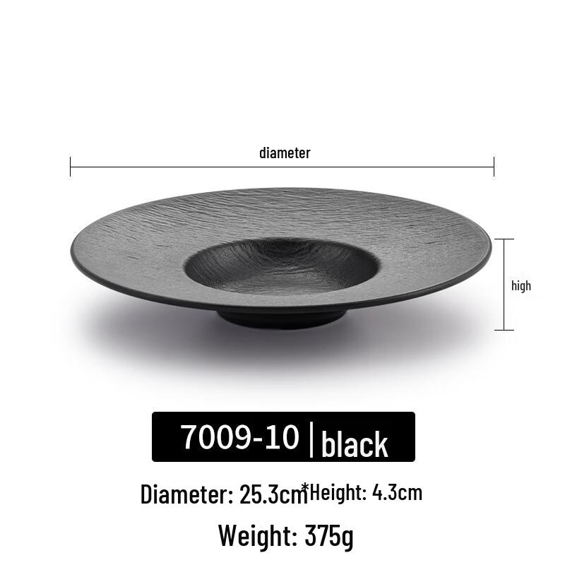 Morona Japanese Style Melamine Round Serving Plate