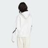 Adidas Z.N.E. FW24 Sports Casual Hoodie With Brand Logo Pattern Women Hoodies White JI7553