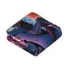 Custom Helluva Boss Cartoon Animation Tv Movie Blanket Soft Fleece Spring Warm Flannel Throw Blankets Sofa Outdoor Bedding Quilt
