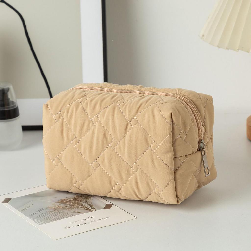 Damen Kosmetiktasche mit Blumenmuster | Lippenstift-, Kabel- und Geldbörsen-Organizer