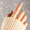 2024 Hot Sale 925 Sterling Silver Ocean Wave Rings Diamond Minimalism Stackable Luxury Trendy Party Jewelry Gifts