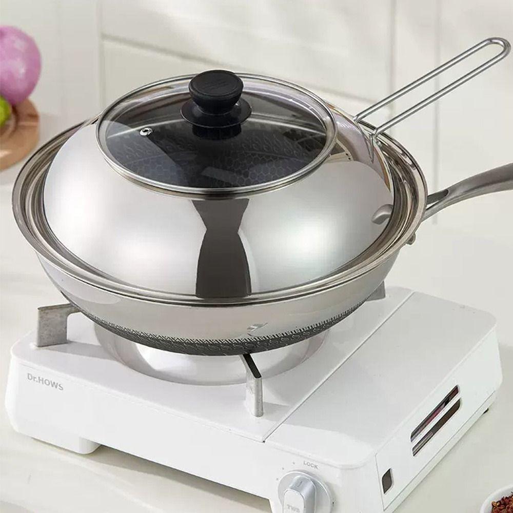Visible Oil Splatter Guard Heat Resistant Wok Splatter Lid New Pot Lid  Home Kitchen