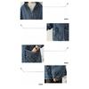 Korean Style Denim Jacket Women Loose Fit Spring Autumn Fashion Hooded Casual Coat