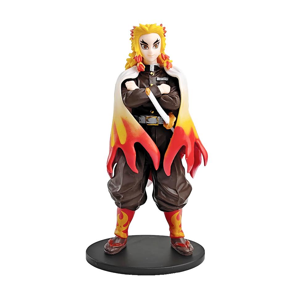 Anime Demon Slayer Kimetsu No Yaiba Figure Kamado Tanjirou Action Figure Agatsuma Zenitsu Nezuko Warrior PVC Model Toys