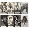 12x7cm Ethereal Vision Tarot Cards - Big Rabbit Christmas Eve Illusion Abyss