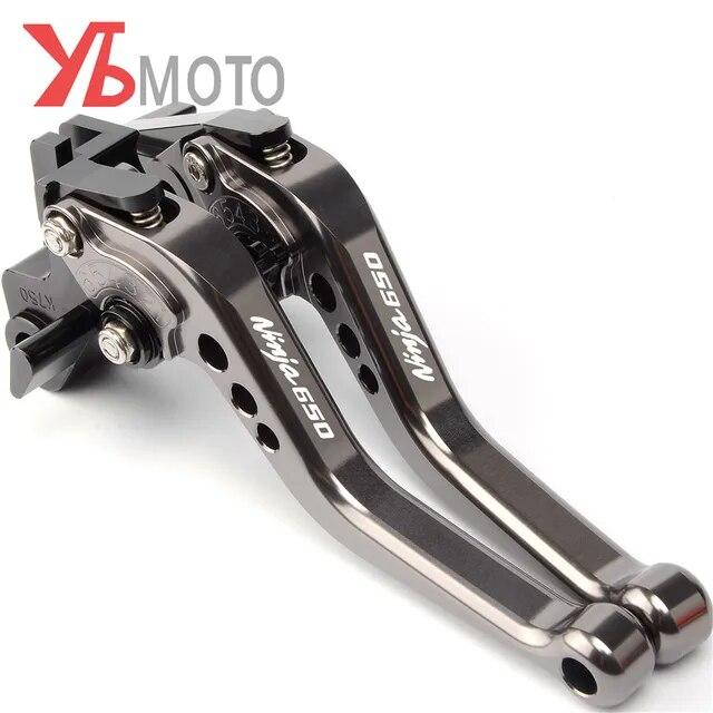 Motorcycle CNC Brake Clutch Levers For KAWASAKI NINJA 650 650R ninja650 2017 2018    2022 Accessories