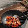 Sanhe Uncoated Wrought Iron Wok