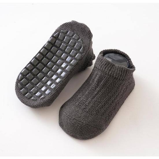 5 Paar Frühling Sommer Neugeborenen Babysocken Einfarbig Säugling Baby Bodensocken Weiche Baumwolle Anti-Rutsch Bootssocken Für Mädchen Jungen 0-5