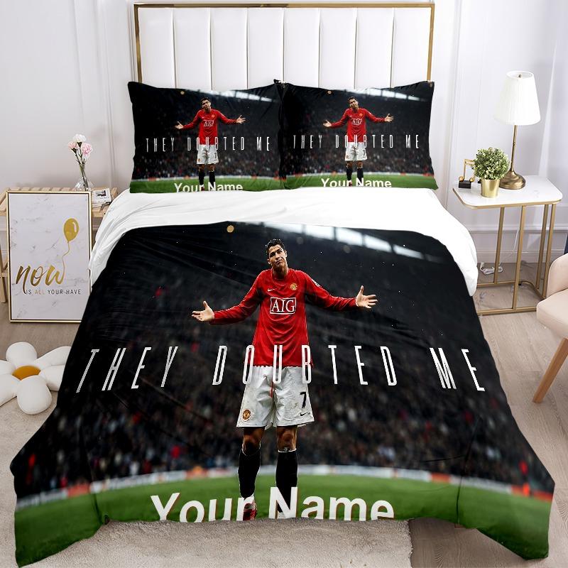 Custom 3pcs Wrong Bedding Sets For All Sizes New 166D Printed Bed Cover Comforter Duvet Cover Pillowcase Bedroom Decoration