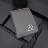 CRW1 Leather Car Men's Wallet Motor Vehicles Card Ticket Storage Bag For Mercedes Benz A C E S G Class GLC CLE CLA GLB GLS W177