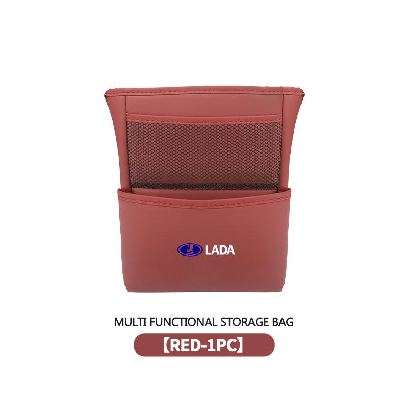 Car Seat Back Storage Hanging Bag Water Cup Phone Container Box For Lada Vesta Niva Samara Kalina Largus Priora Xray Granta PP19