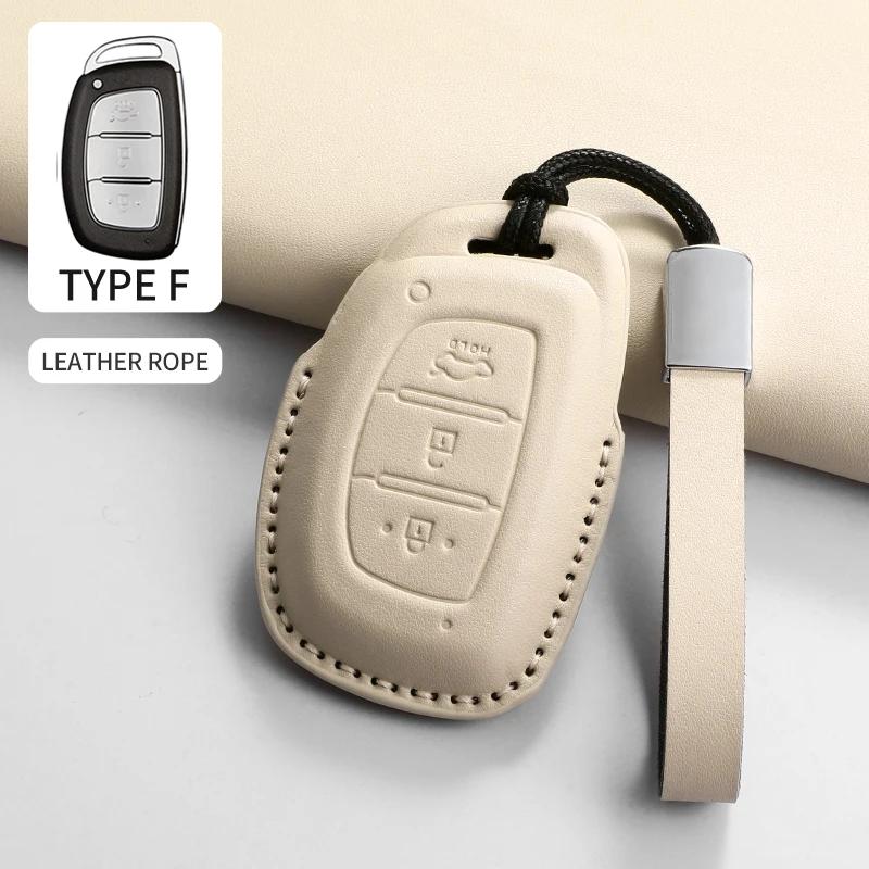 Capa de Chave de Carro Concha Chaveiro para Hyundai I30 Ix35 KONA Encino Tucson Solaris Grand Santa Solaris HB20 Tucson Santa I20 I30 Ix20