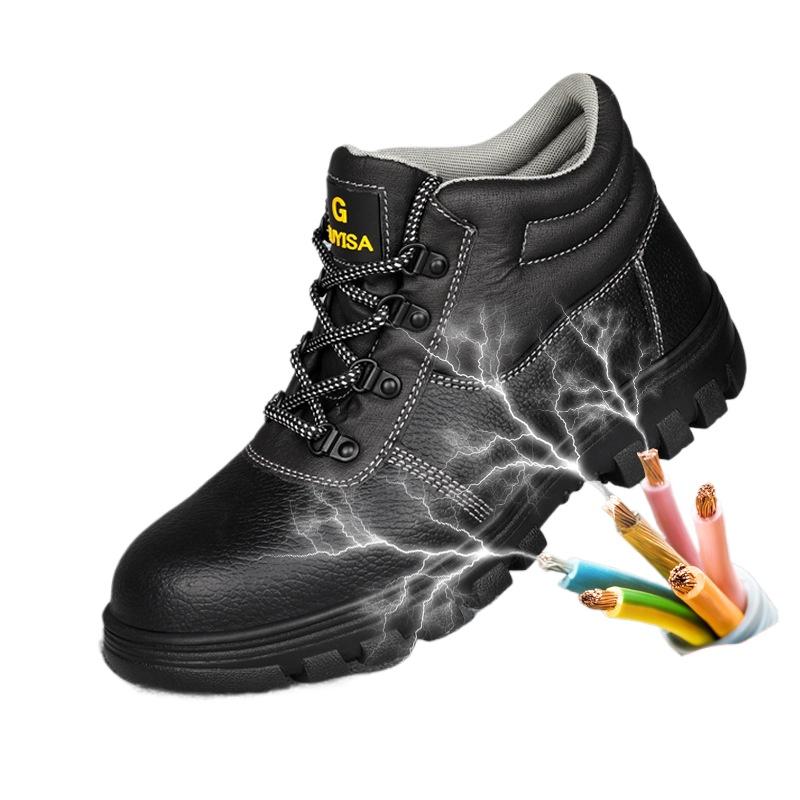 Labor Insurance Shoes Men's Anti-smashing, Anti-stab and Anti-static Function Shoes, Comfortable and Safe Work Shoes