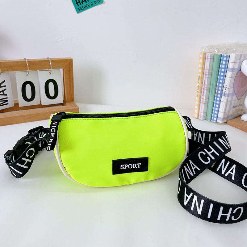 Trendy Korean Style Boys And Girls Canvas Shoulder Bag Perfect For Kids Adventures