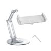 Adjustable Tablet Stand with 360 Degree Rotatable Base Foldable Tablet Holder for Mobile Phone Desk Ergonomic Notebook